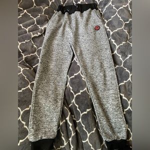 Akademiks Fleece Lined Gray Workout Sweatpants Joggers SIZE XL/ 18